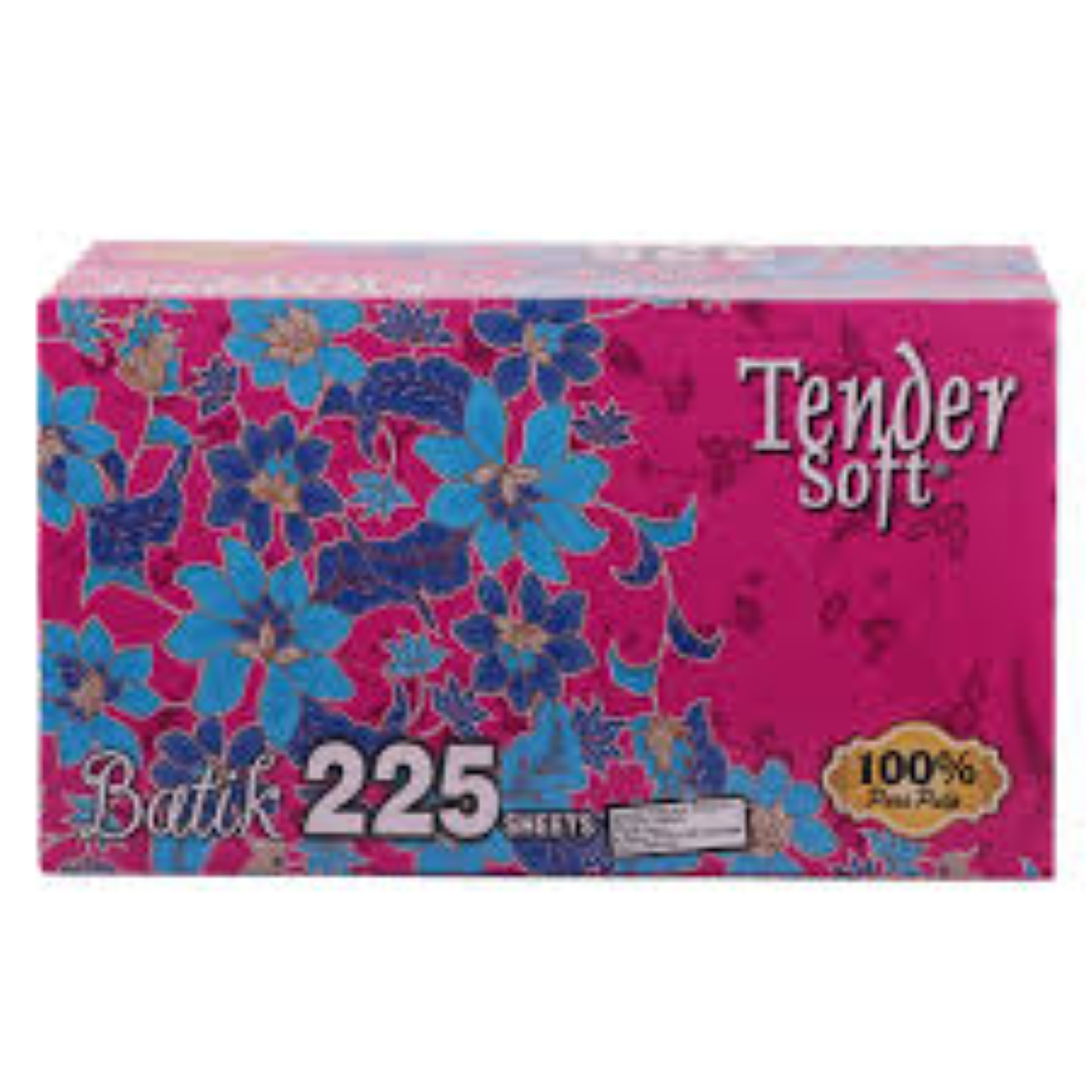 TENDER SOFT FACIAL TIISSUE BOX BATIK 225 S